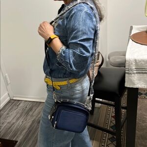 Stylish Blue Crossbody Bag